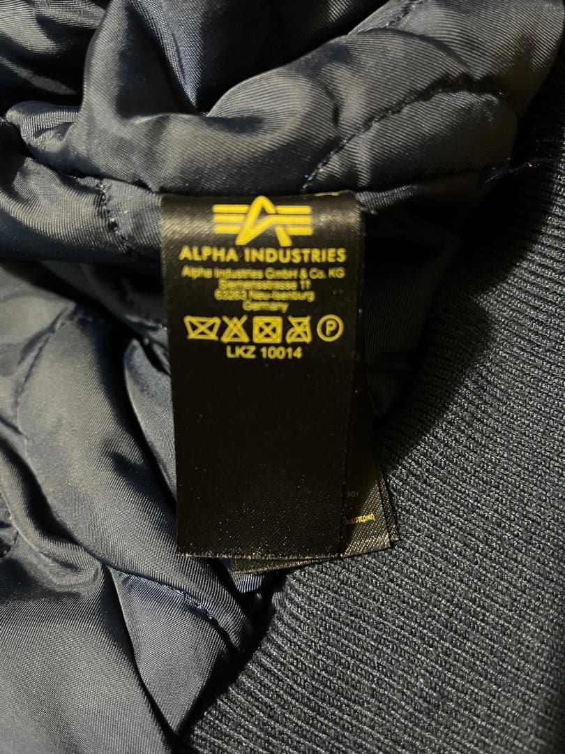 alyx alpha ma-1 フライトジャケット size L ダメージ加工