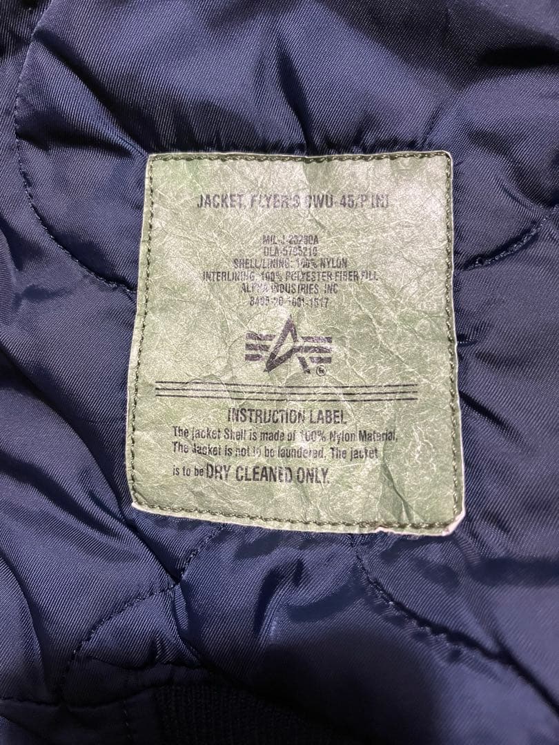 alyx alpha ma-1 フライトジャケット size L ダメージ加工