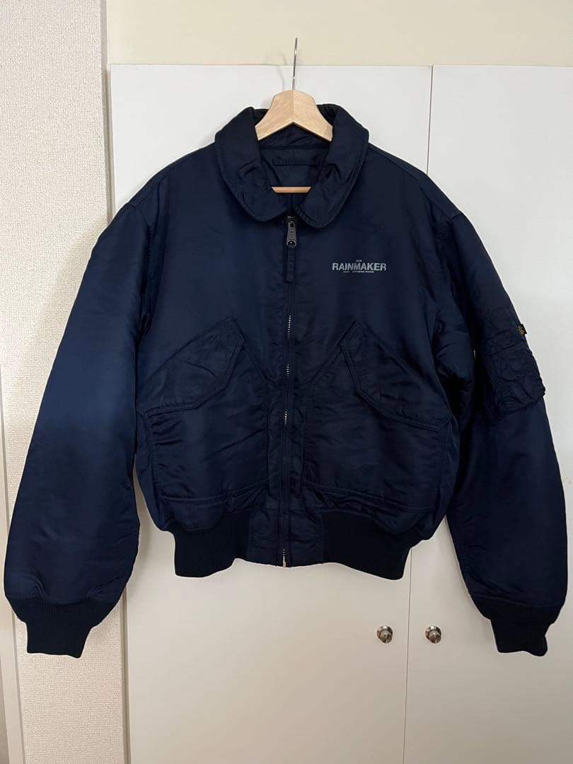 alyx alpha ma-1 フライトジャケット size L ダメージ加工