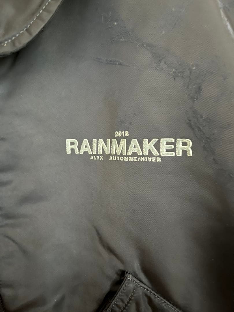 alyx alpha ma-1 フライトジャケット size L ダメージ加工