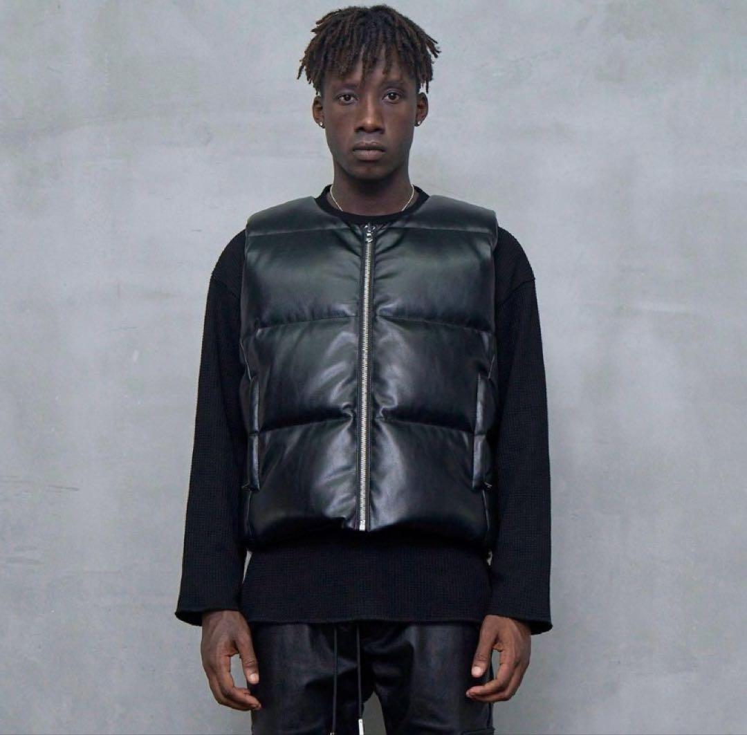 ジャケット・アウター MLVINCE LIMONTA REVERSIBLE DOWN VEST