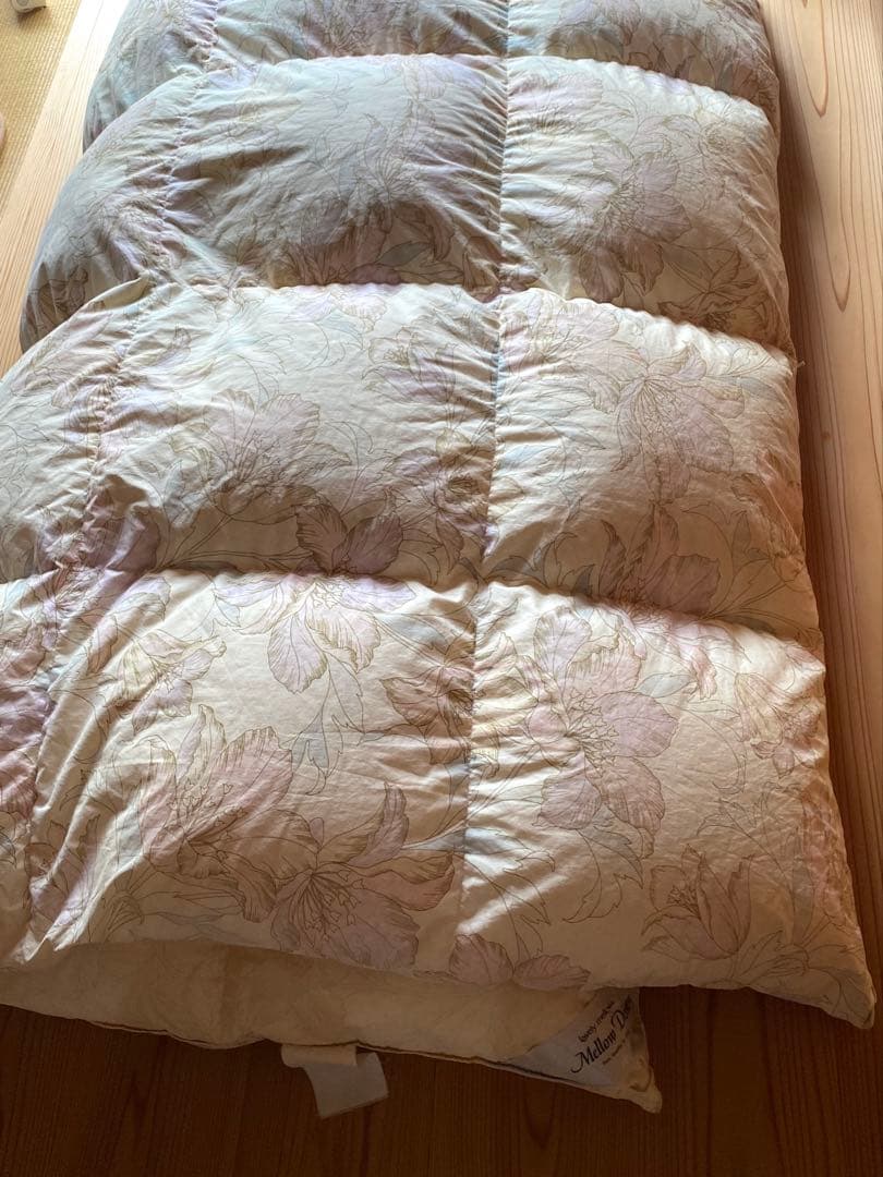 日本製　高級羽毛掛布団　ホワイトグース90%