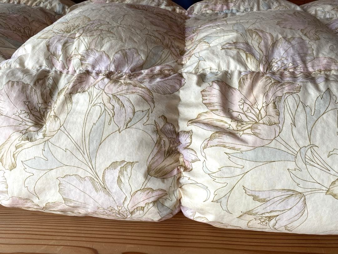 日本製　高級羽毛掛布団　ホワイトグース90%