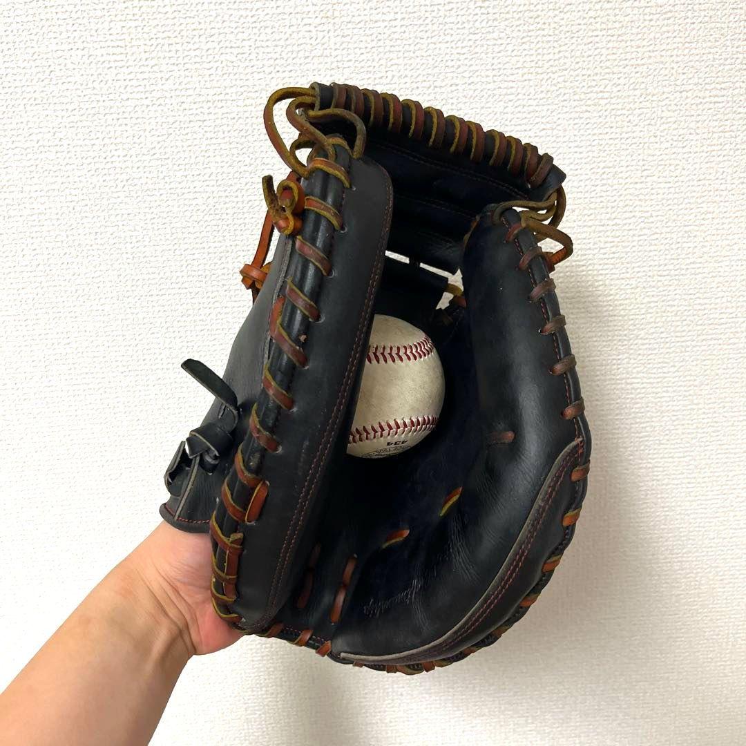 613 ザナックス 型抜群 美品 即戦力 硬式 キャッチャーミット