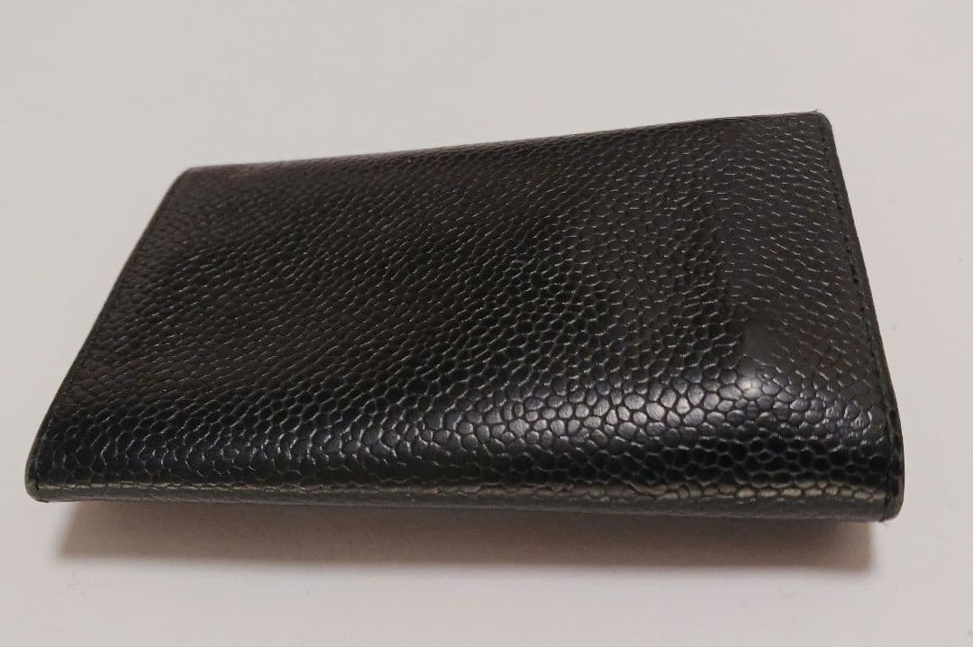 CHANEL　キーケース　キャビアスキン　黒　ブラック　6連