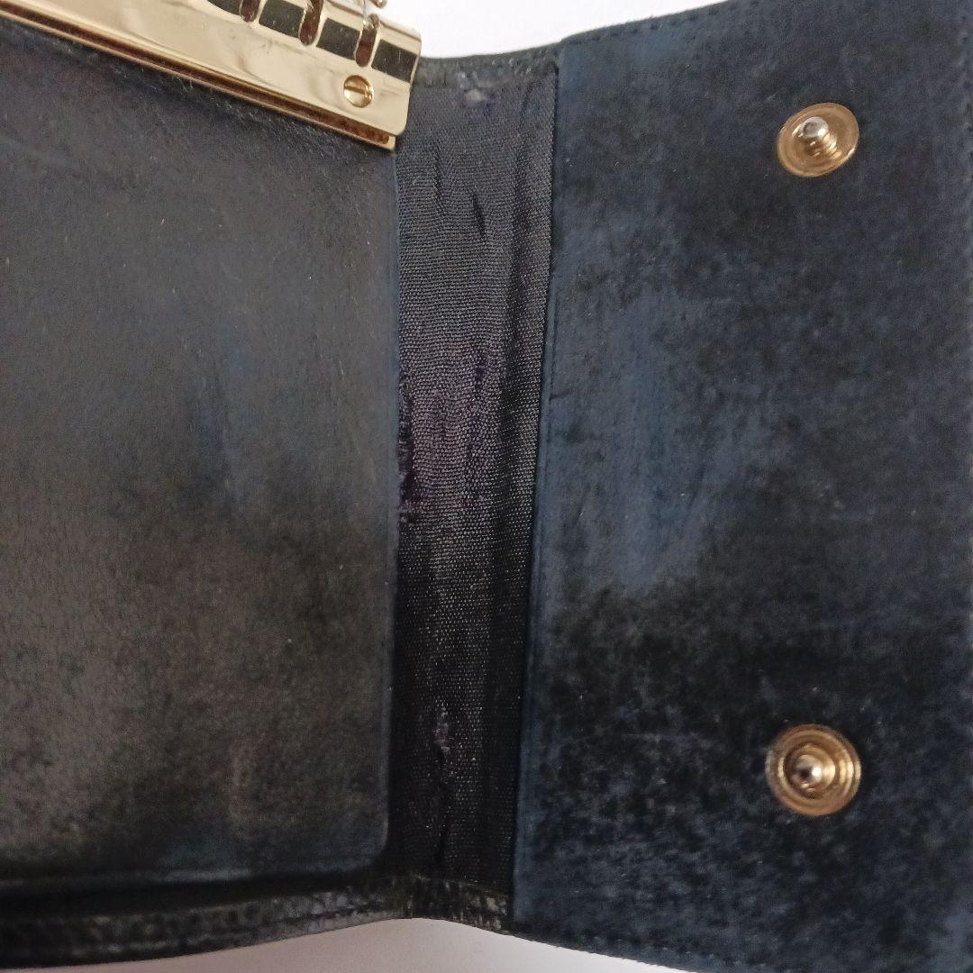 CHANEL　キーケース　キャビアスキン　黒　ブラック　6連