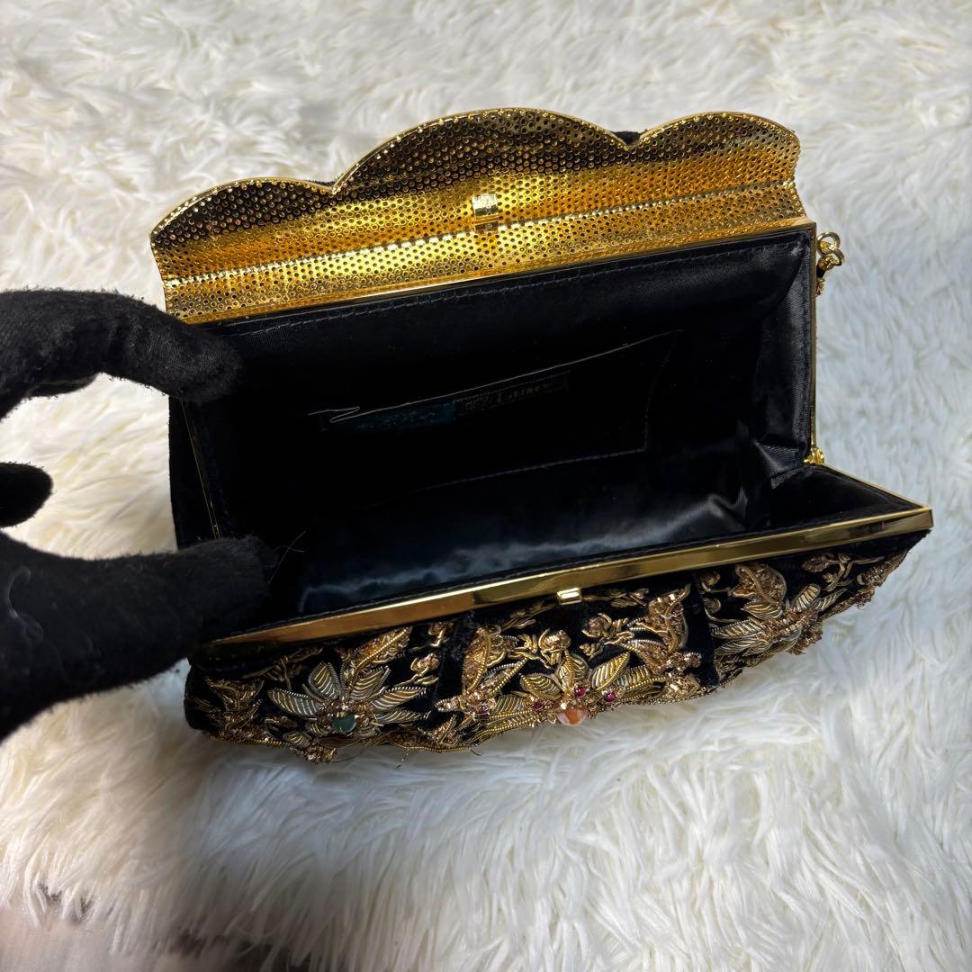 LUMY はしもと ルミー ビーズバッグ パーティーバッグ　箱付き