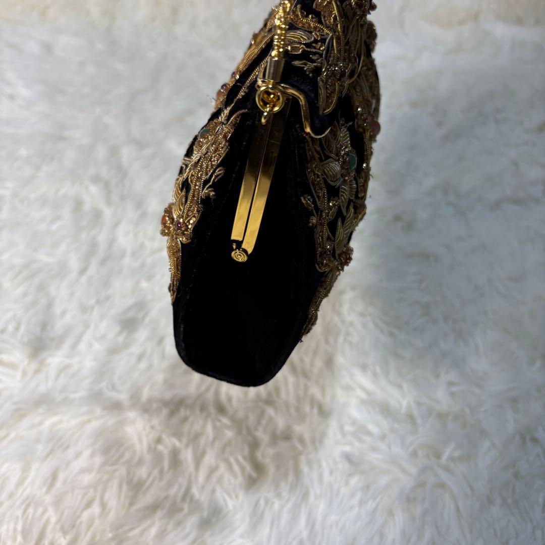 LUMY はしもと ルミー ビーズバッグ パーティーバッグ　箱付き