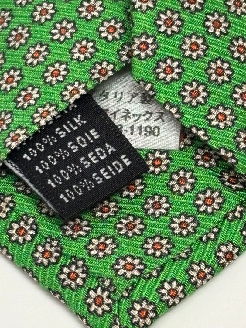 LIVERANO&LIVERANOリヴェラーノリヴェラーノ 花柄小紋プリントタイ