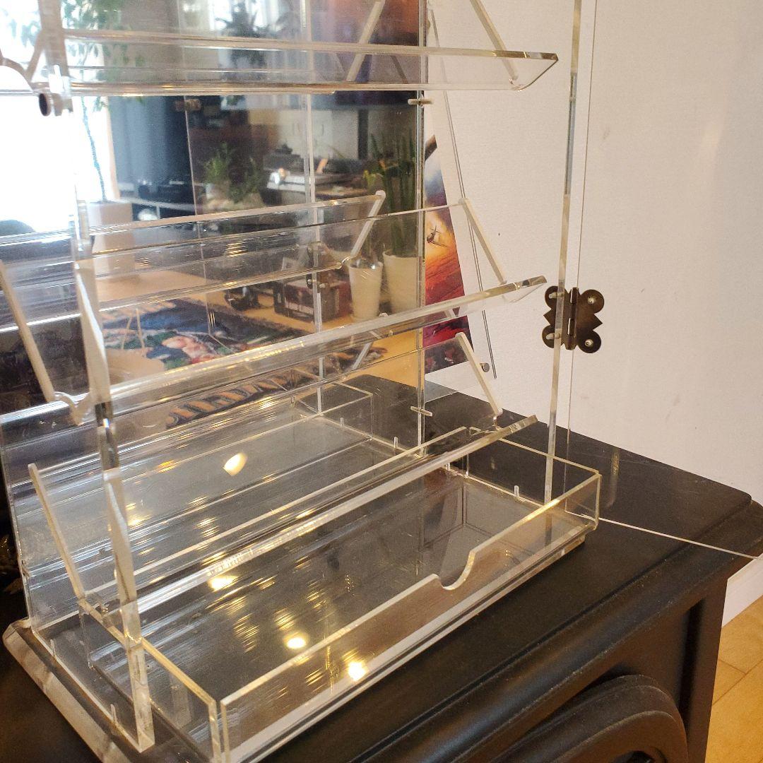 アクリル製5段ガラスケース