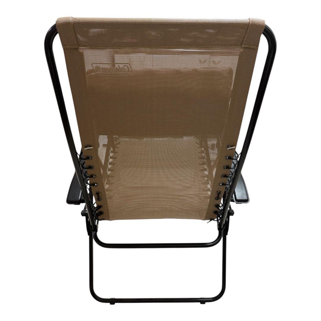 Coleman リクライニングチェア 2脚セット ベージュ