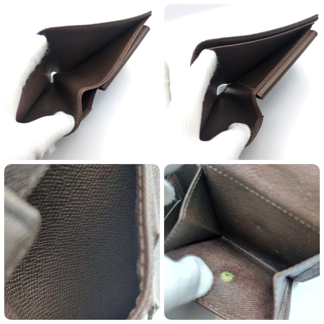 ルイヴィトン 二つ折り財布 ポルトフォイユ マルコ ダミエ