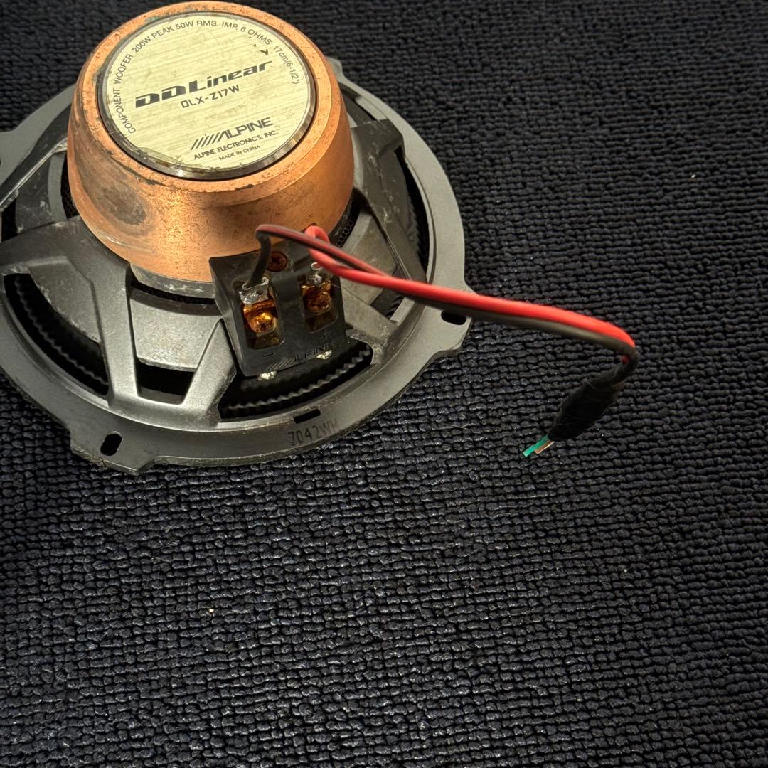 Alpine DLX-Z17W カースピーカー 2個セット