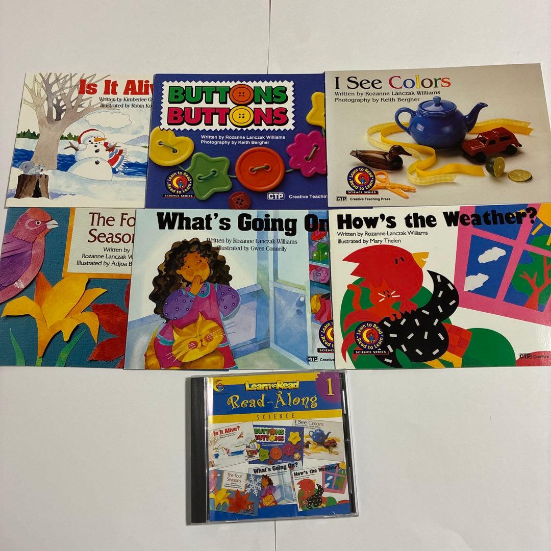 CTP レベル1 read along 絵本24冊とCD4枚セット