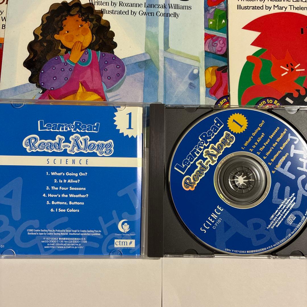 CTP レベル1 read along 絵本24冊とCD4枚セット