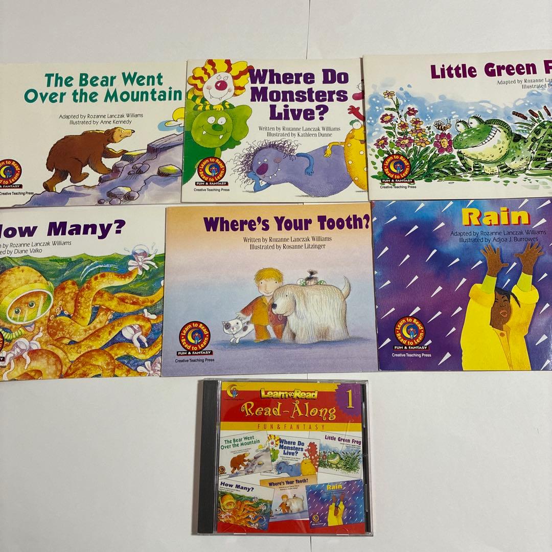 CTP レベル1 read along 絵本24冊とCD4枚セット