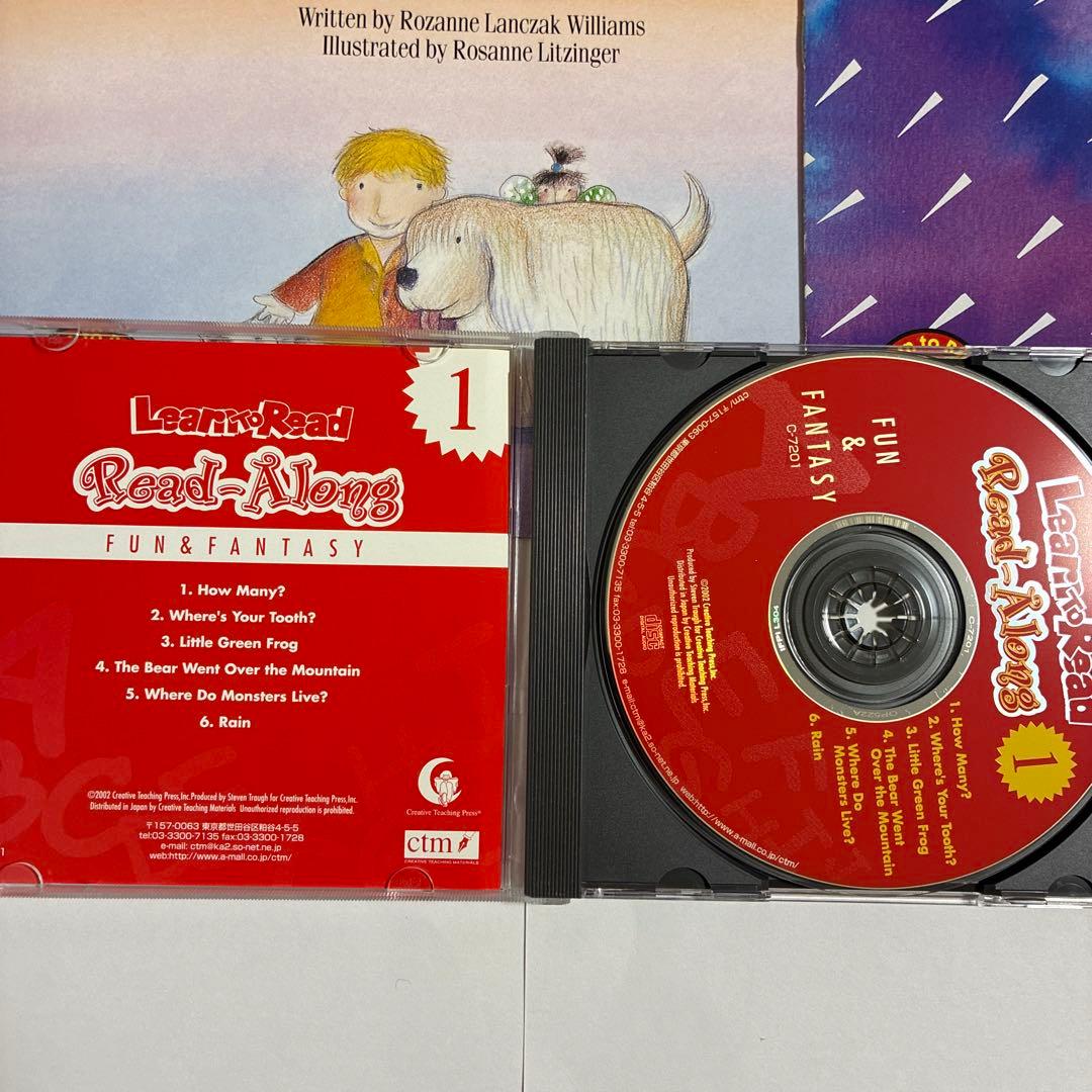 CTP レベル1 read along 絵本24冊とCD4枚セット