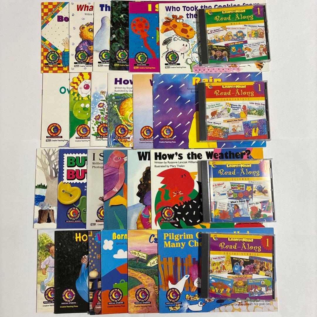 CTP レベル1 read along 絵本24冊とCD4枚セット