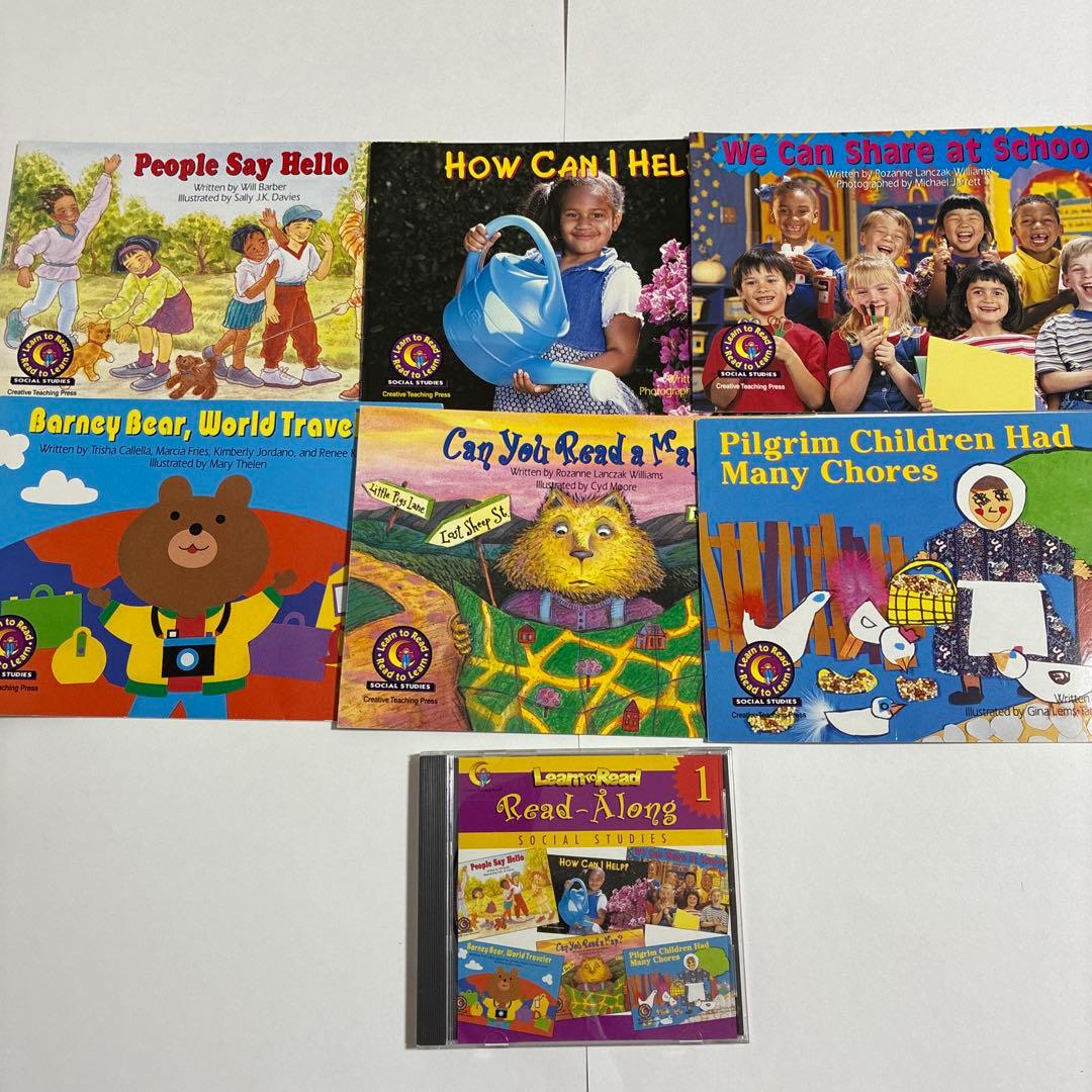 CTP レベル1 read along 絵本24冊とCD4枚セット