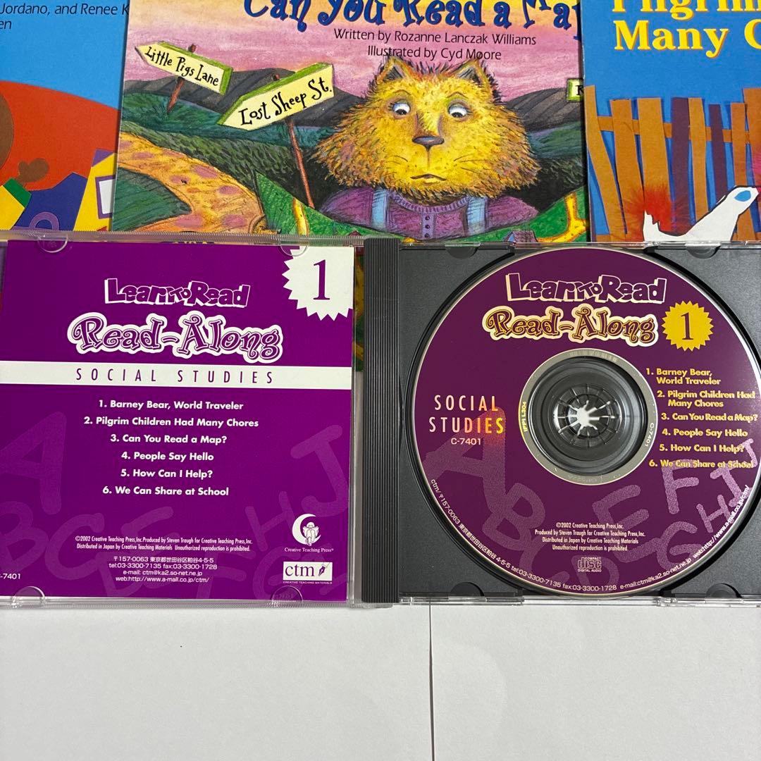 CTP レベル1 read along 絵本24冊とCD4枚セット