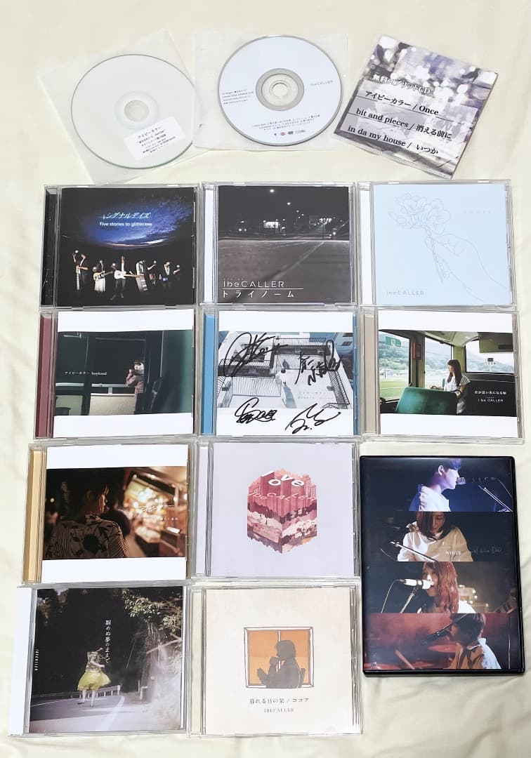 【廃盤、サイン入り】アイビーカラー　CD DVD 14点