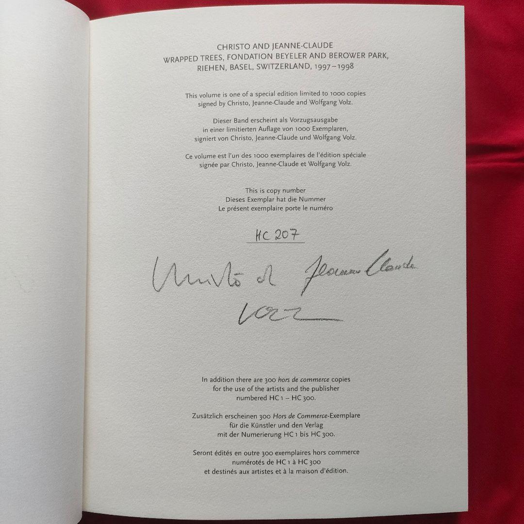 クリストとジャンヌ＝クロードWrapped Trees1997-1998写真集