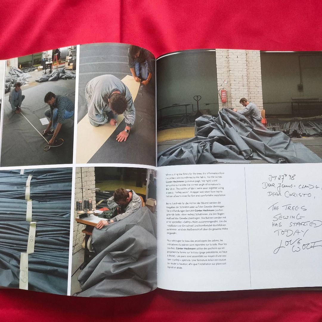 クリストとジャンヌ＝クロードWrapped Trees1997-1998写真集