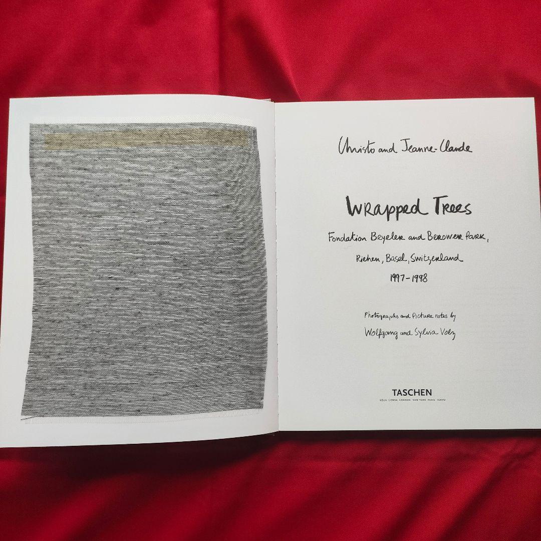 クリストとジャンヌ＝クロードWrapped Trees1997-1998写真集