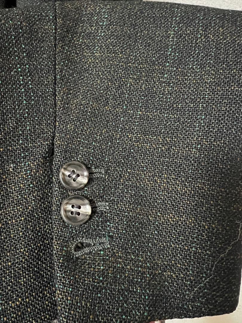 ダブルブレストスーツ ヴィンテージ メランジ