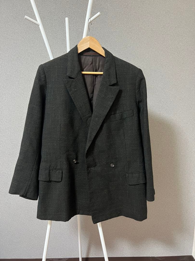 ダブルブレストスーツ ヴィンテージ メランジ