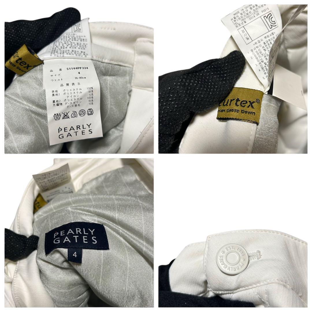 ほぼ未使用‼︎◆PEARLY GATES◆キルティングダウン/パーリーゲイツ/４