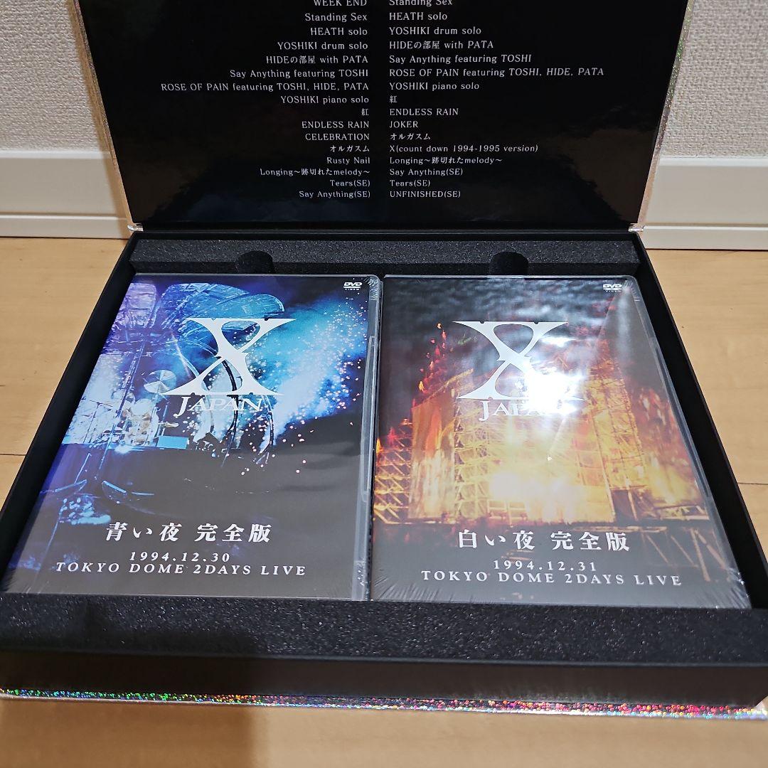 X JAPAN 青い夜・白い夜 完全版DVD