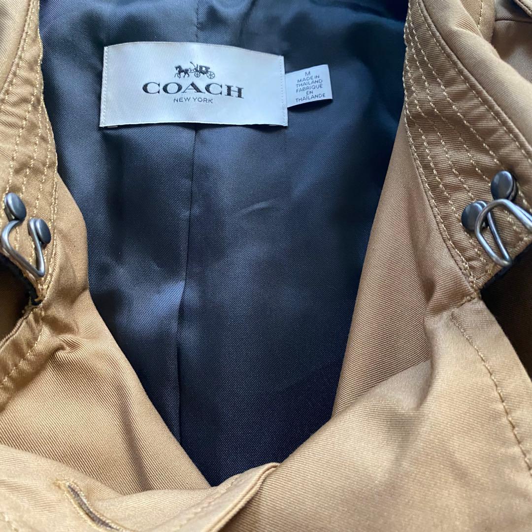 【希少】coach コーチ　ロング　トレンチコート　キャメル　美品