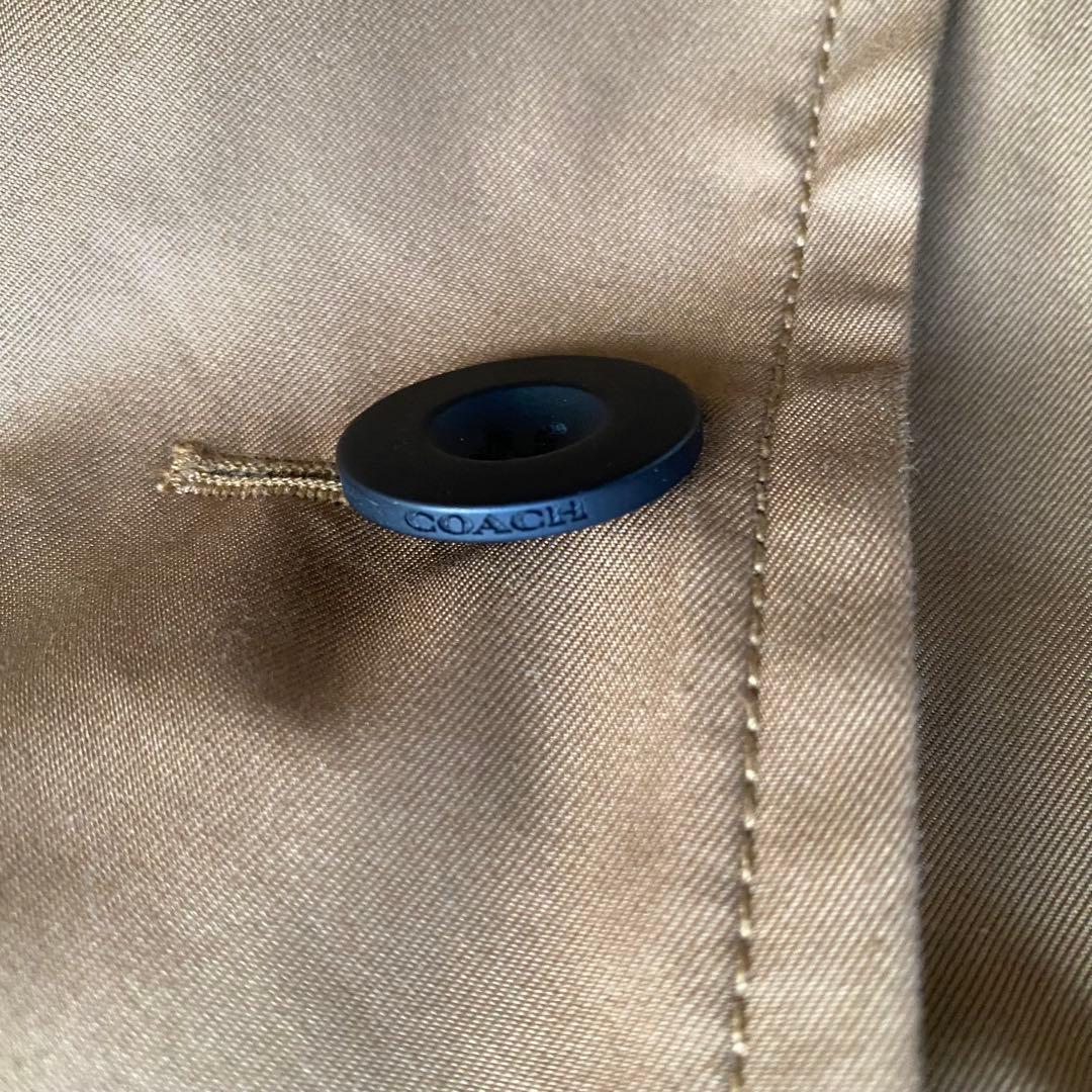 【希少】coach コーチ　ロング　トレンチコート　キャメル　美品