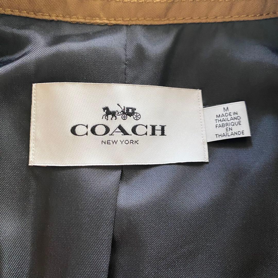 【希少】coach コーチ　ロング　トレンチコート　キャメル　美品