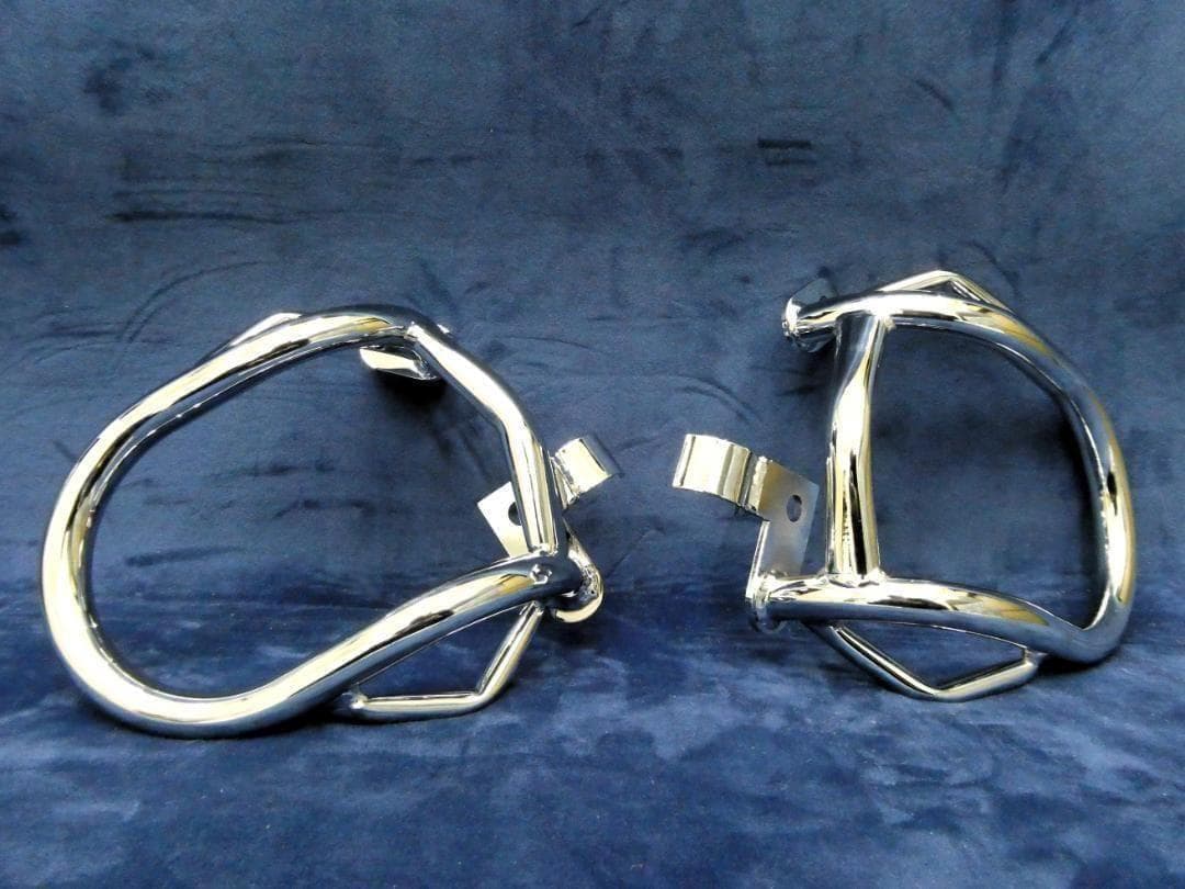 JADE250　エンジンガード　メッキ　金具付き/ MC23ジェイド