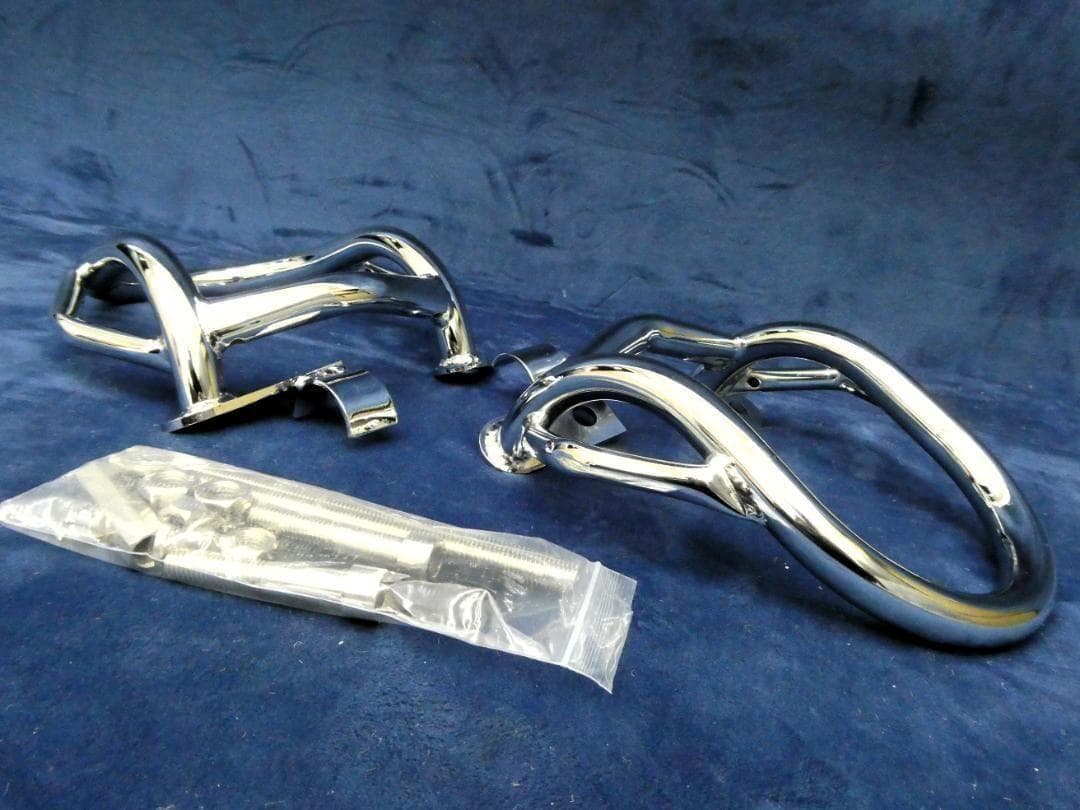 JADE250　エンジンガード　メッキ　金具付き/ MC23ジェイド