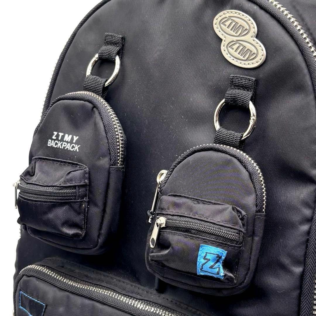 ✨改良版✨ずっと真夜中でいいのに。　バックパック　ブラック