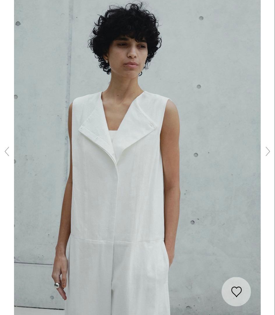 美品 定価4.5★2025 HER. ハー アシメフロントオールインワン 1