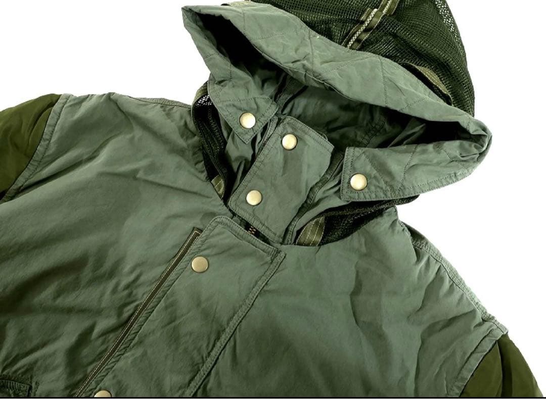 DIESEL ディーゼル ミリタリージャケット定価6.3万 オリーブL