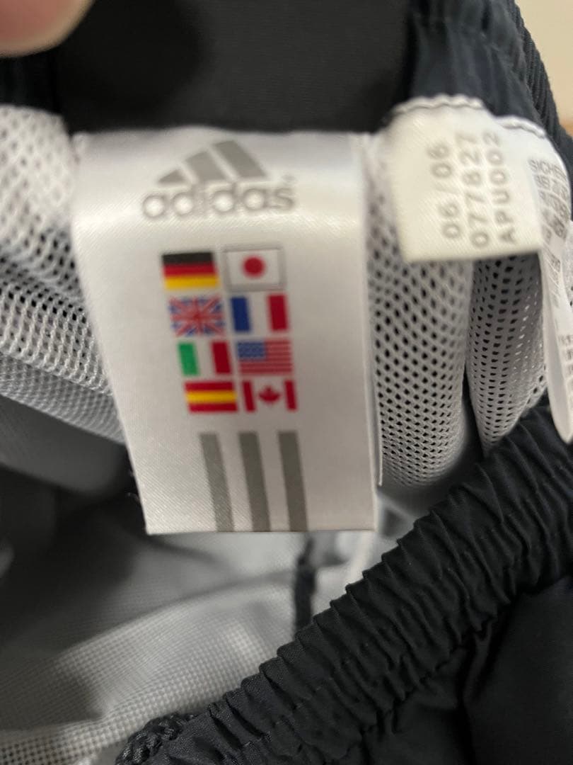 【43puttoh】 レアルマドリード adidas トラックパンツ 刺繍