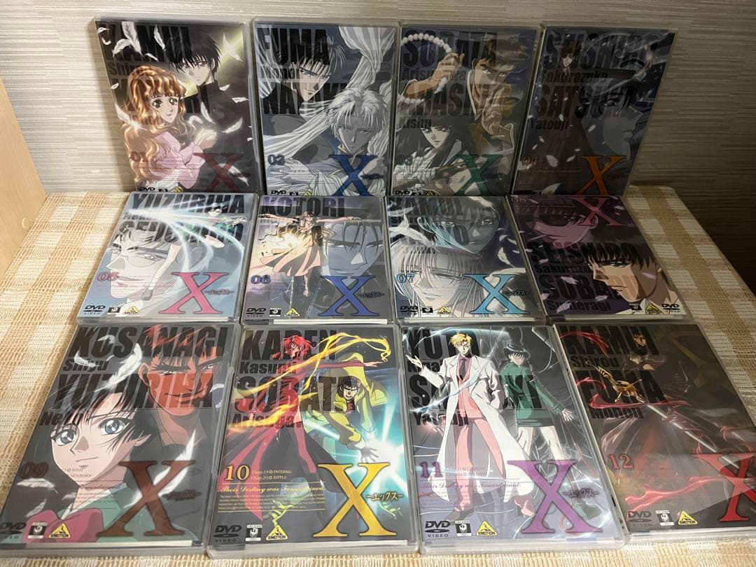 X −エックス− 初回全12巻セット DVD