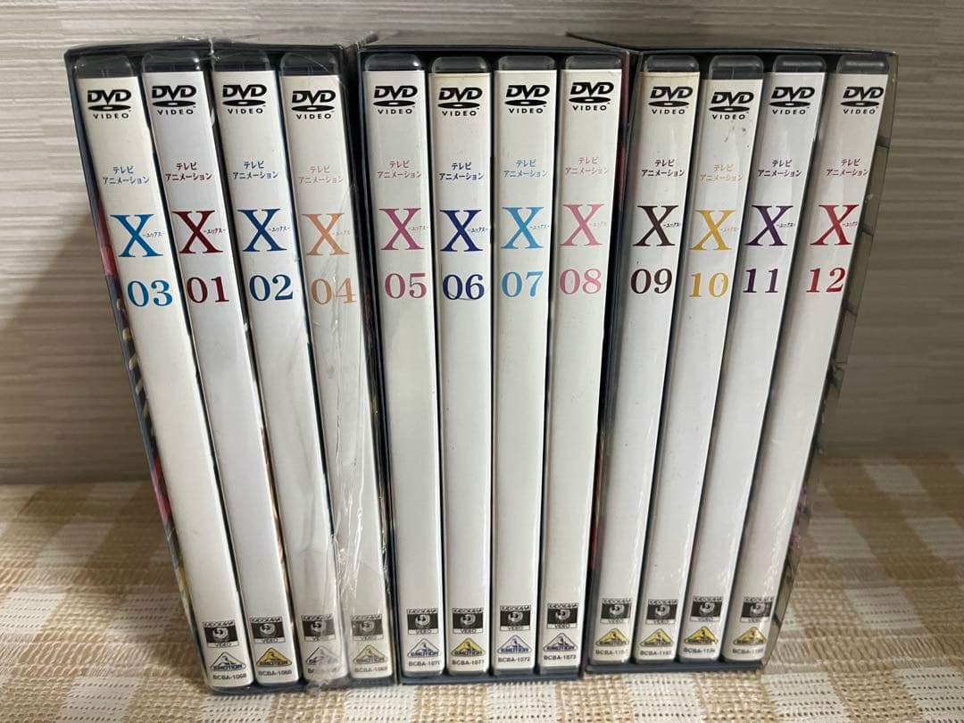 X −エックス− 初回全12巻セット DVD