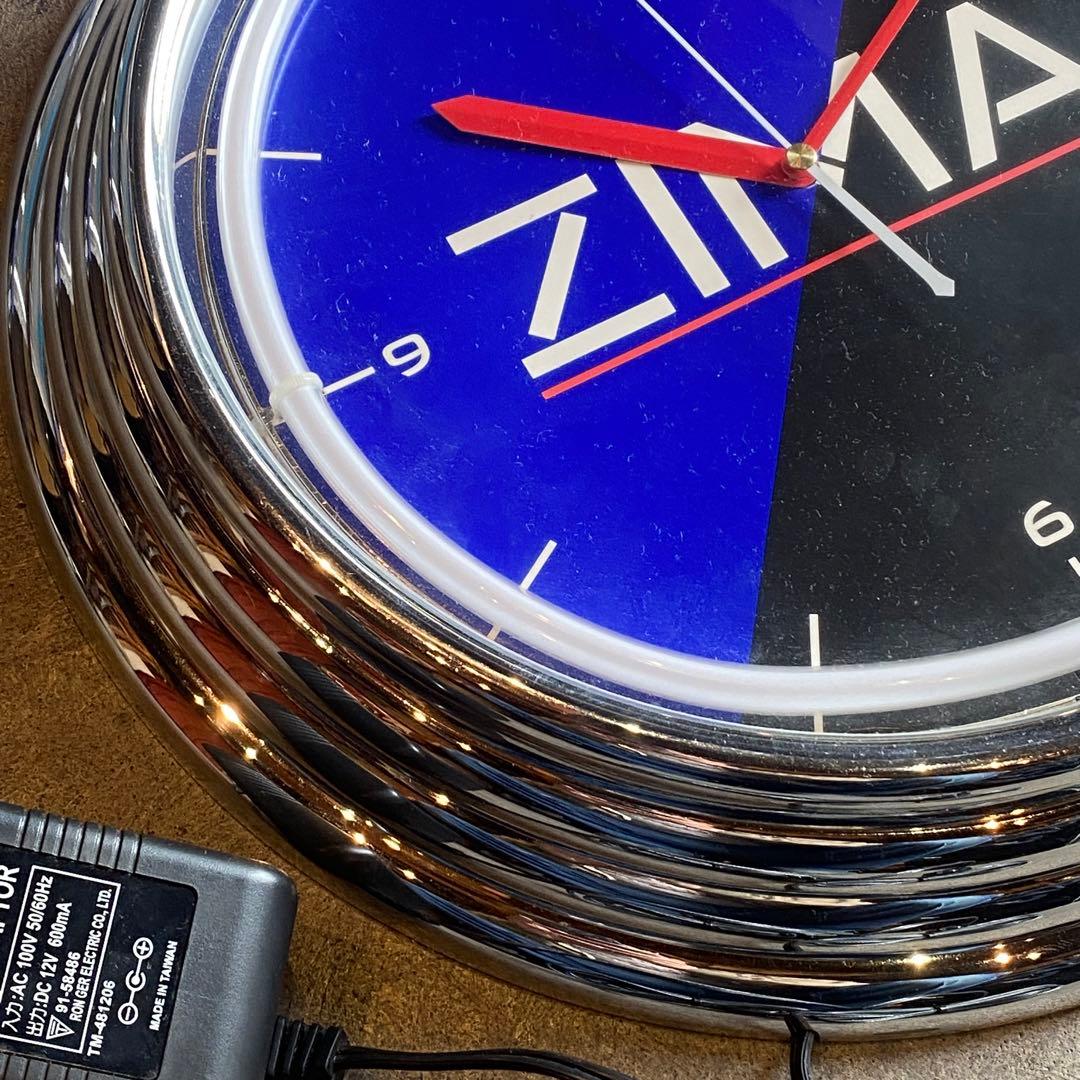 ZIMA ジーマ ネオンクロック クロック 時計 掛時計 アメリカ雑貨　掛け時計