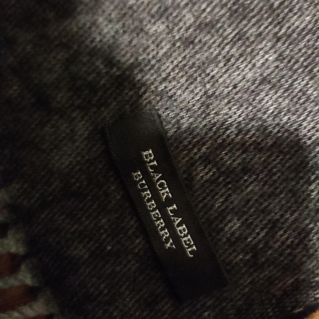 44 バーバリーブラックレーベル　マフラー