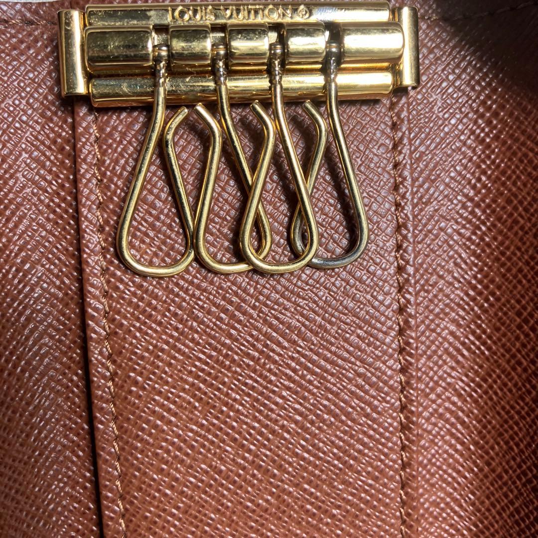 【美品】ルイヴィトン＊4連キーケース モノグラム ゴールド金具