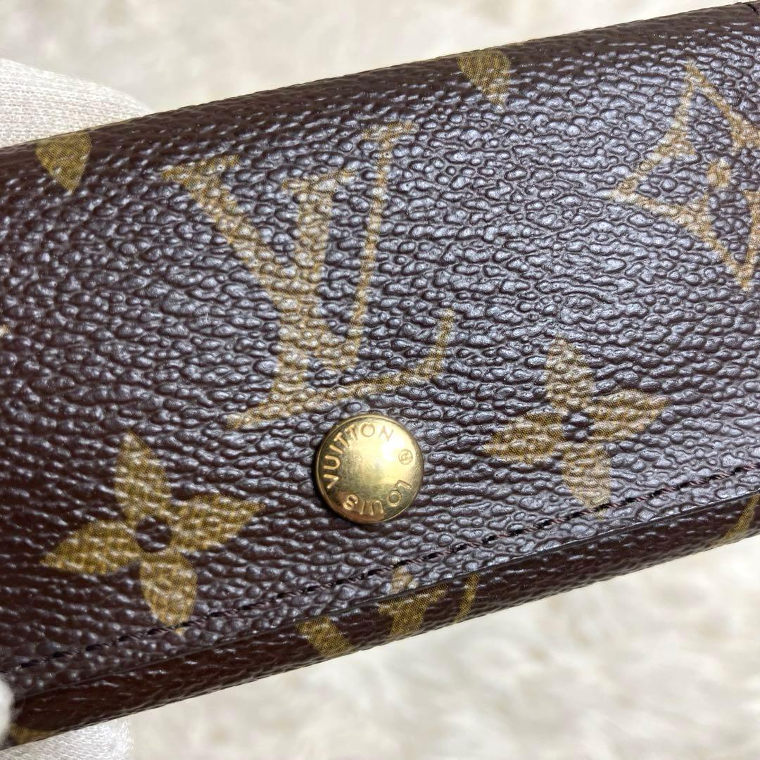 【美品】ルイヴィトン＊4連キーケース モノグラム ゴールド金具