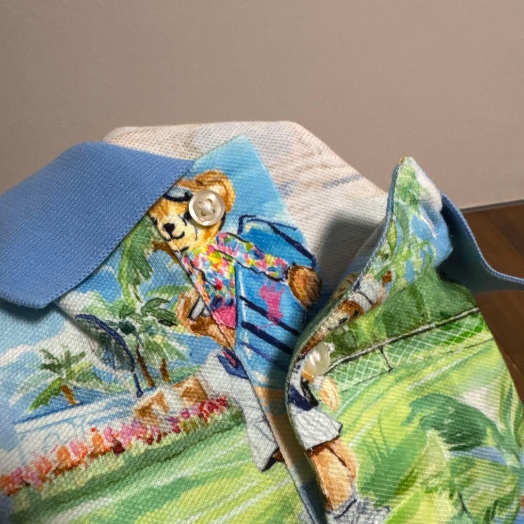 ポロ　ラルフローレン　L 14-16 G ポロベア　ポロシャツ　ショートパンツ