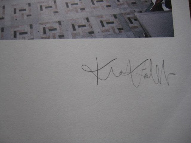 Black Drop 　Viktor Johansson　直筆サイン