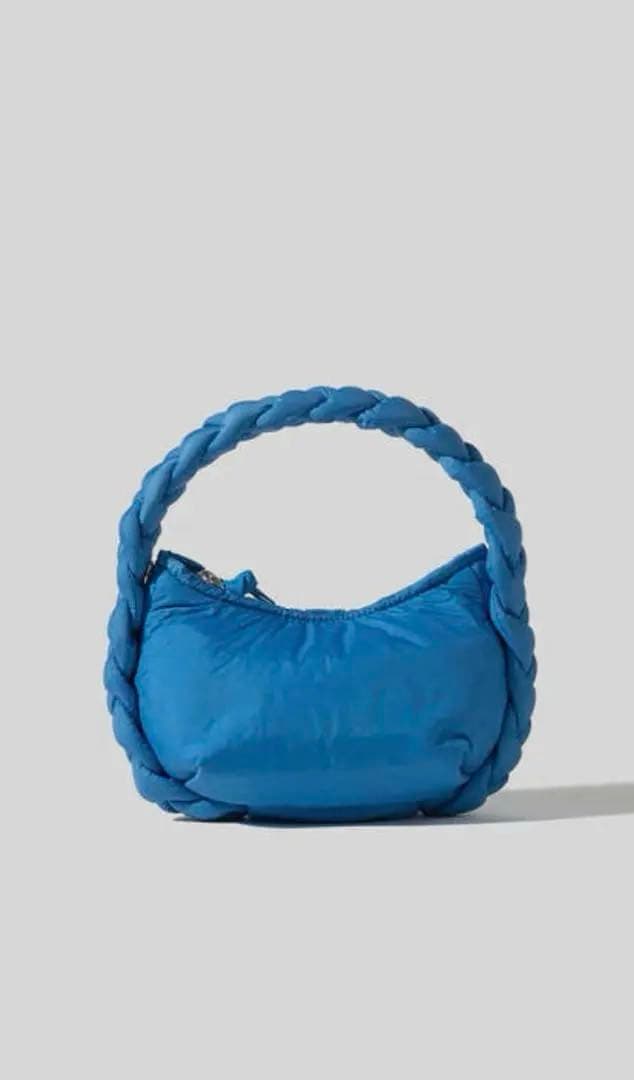 律様 HEREU ESPIGA MINI NYLON BAG BLUE